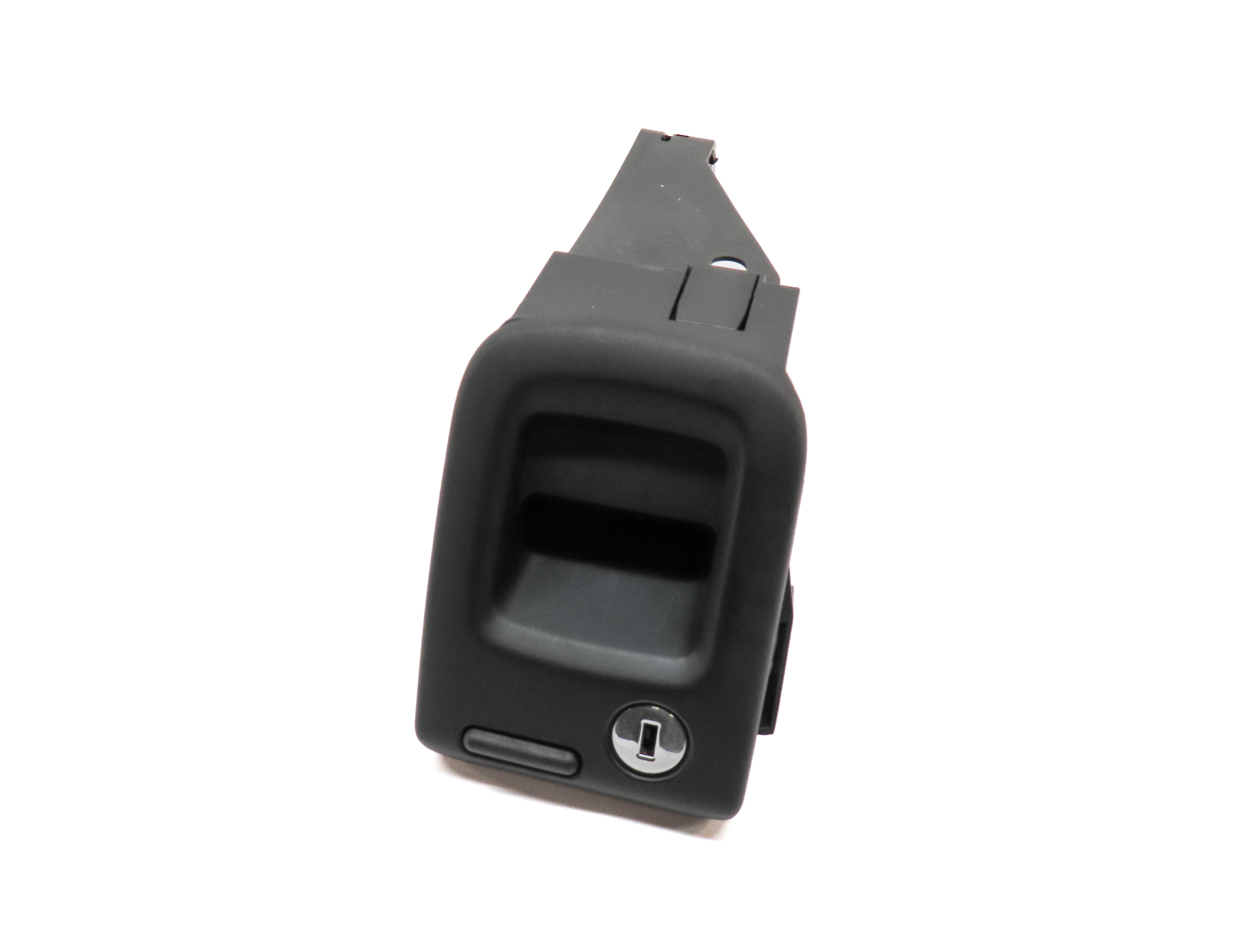 2015 AUDI A4 (B8 8K) REAR LEFT FOLDING SEAT BACK LOCK LATCH HANDLE (BLACK) — exact item pictured